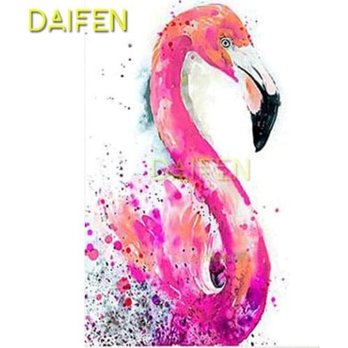 5D DIY Diamond embroidery Cross stitch Flamingos Full Round Diamond painting Flamingos Full Square Diamond mosaic Flamingos