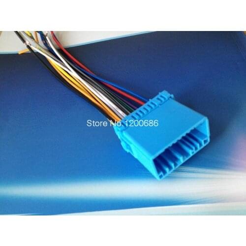 Audio wire DVD CD tail of the original car female plug FOR Excelle Buick Honda Excelle car Epica Odyssey