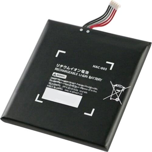 B2RC 4310mAh HAC-003 Battery Replacement for NS Switch 2017 Game Console HAC-001 High Capacity (3.7V 16Wh 4310mAh)