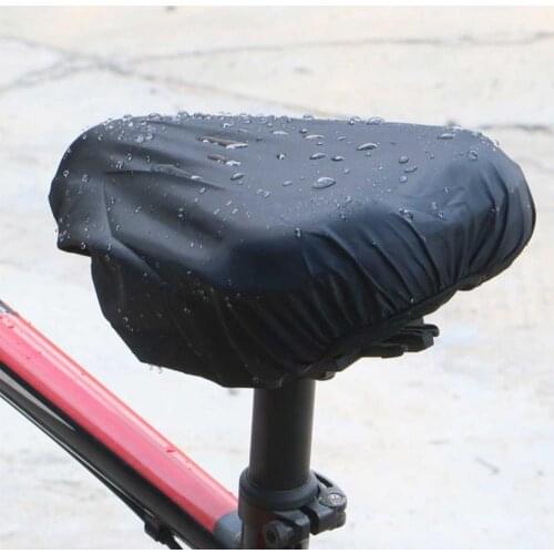 Bicycle Seat Rain Cover Silicone Sponge Seat Cover Rain Saddle Cover Bike Seat Pack Front Tube Bag Rear Rain Covers 270*180 mm