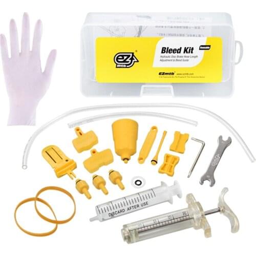 Hot Sale Professional Bicycle Hydraulic Disc Brake Mineral Oil Bleed Kit for MTB Bike Brake Repair Tools Set Bicycle Tool Kit