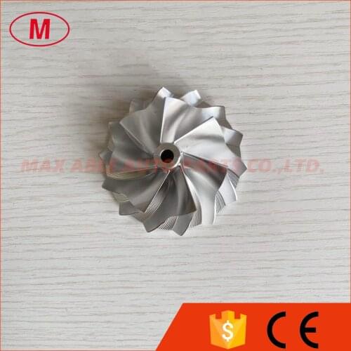 GT30 reverse 54.50/70.00mm 7+7 blades High performance Turbo milling/aluminum 2618/billet compressor wheel