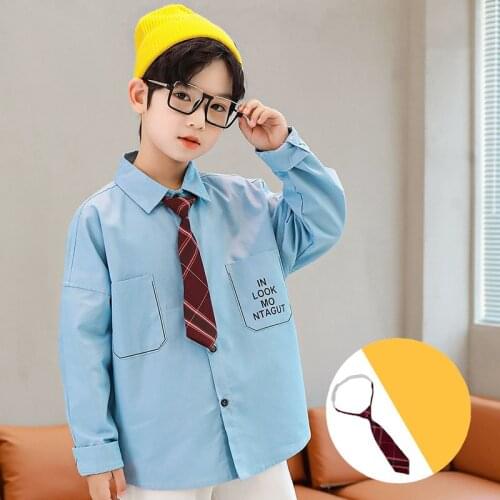 GZLEADER Long Sleeve Shirts For Boys
