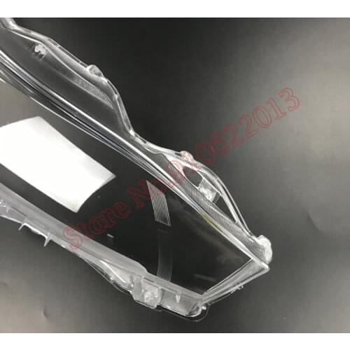 For Toyota Yaris Front Car headlight shell cover headlamps transparent lampshades lamp shell 2014-2015
