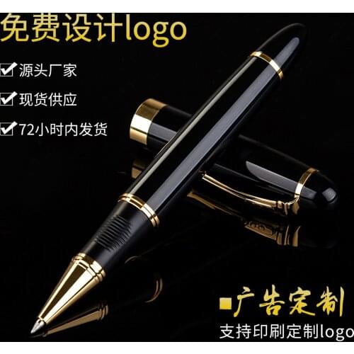 Print your logo: 100pcs promotional metal pen; OEM metal writing pen; advertising signature pens; customized logo metal pens 185