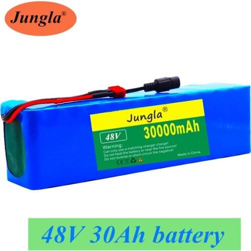 2021 Original 13S3P 48v 30Ah 1000W 18650 Battery Pack MH1 54.6v E-bike Electric Bicycle Battery Scooter with 25A Discharge BMS