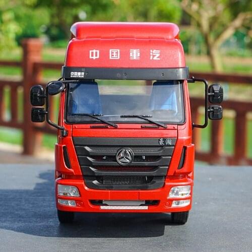 Original Collectible 1:24 Original Sinotruck Hohan 6*2 Truck Tractor Vehicle Diecast Toy Model Collect Gift