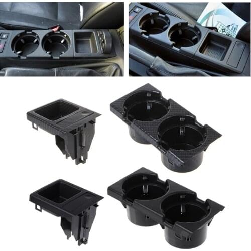 Front Center Console Drink Bottle Cup Holders Containers For BMW E46 3Series Dropship