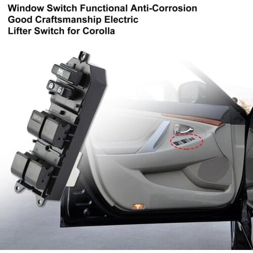 Window Switch Functional Anti-Corrosion Good Craftsmanship Electric Lifter Switch 84820-0D130 for Corolla