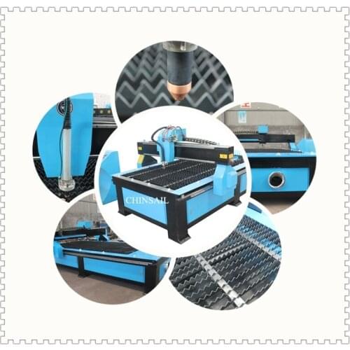 63A-200A iron stainless steel metal plate plasma cnc cutting machine 1530 2030 with good edge cutting effect