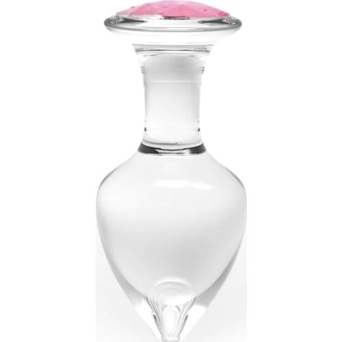 Glass Anal Butt Plug Sex Toys For Women Men Gay Anus Bead Massage Masturbation Couples Flirting Games Adult Products