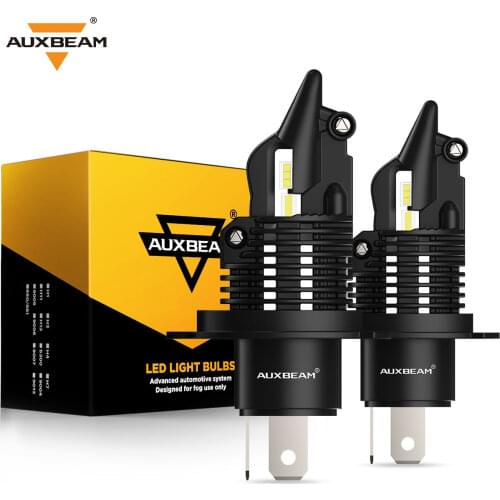 Auxbeam 2 Pcs Car Headlight LED Bulbs 40W 6500K H4 H7 H11 9005 9006 Customized Auto Grade LED Chip Integrated Series NF-Q10
