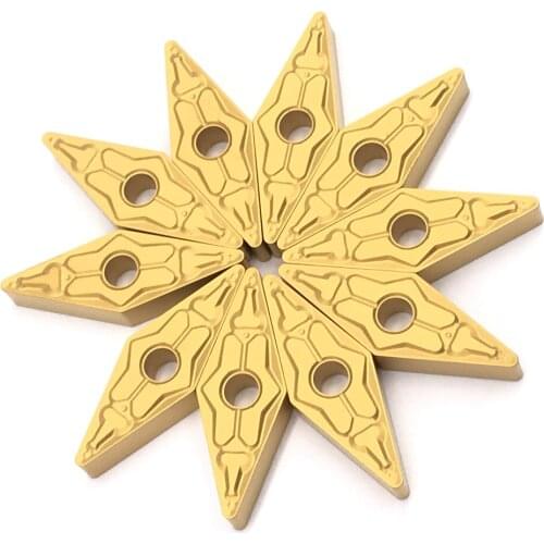 VNMG160408 TM PC4025 High Quality Carbide Inserts External Turning Tool Blade VNMG 160408 CNC Lathe Cutter Tool For Hard Steel