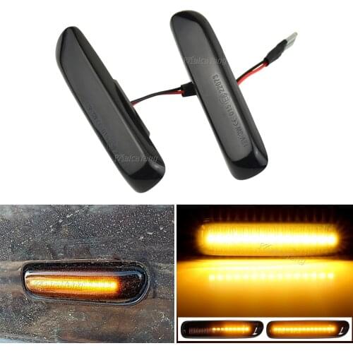 Amber Yellow Side Marker Lamp Indicator Turn Signal Light For BMW E46 3 Series Limo Coupe Compact Cabriolet Touring