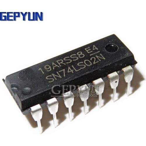 10PCS HD74LS02P HD74LS02 DIP14 DIP SN74LS02N 74LS0 Gepyun