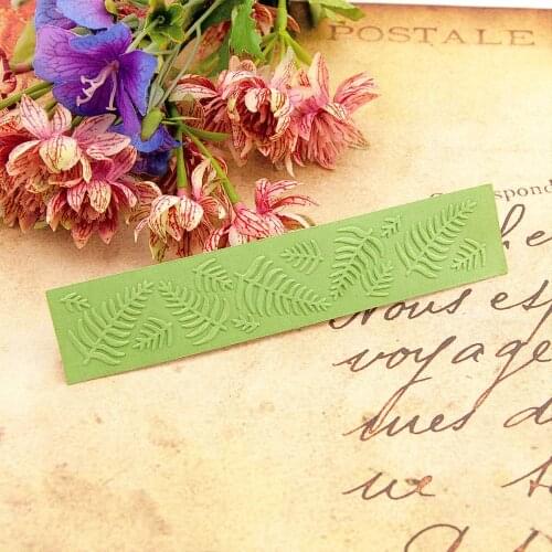 15*3CM plastic pine template craft card making paper card album wedding decoration clip Embossing folders