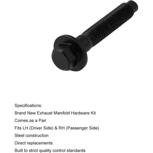 Exhaust Manifold/Header Bolts Compatible For Dodge Durango V8 5.7L 2004-08