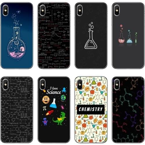 Science Chemistry Formulas Soft Phone Case For Samsung Galaxy A70 A60 A50 A40 A30 A10 A9 A7 A5 A3 A8 A6 Plus 2018 2017 2016