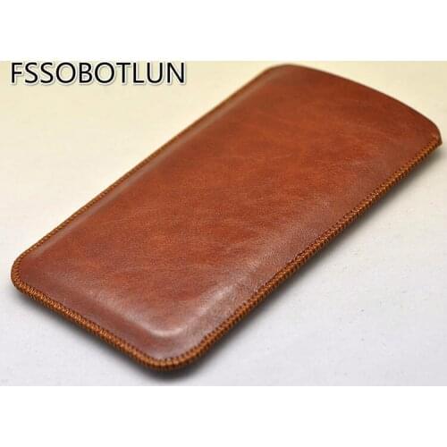 FSSOBOTLUN For Xiaomi Mi 5s Plus Case Crazy Horse pattern Ultrathin Microfiber Leather Sleeve Bag Pouch Cover
