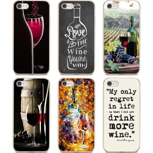 Love Drinking Red Wine Glass Silicone Shell Cover For Xiaomi poco X3 nfc F2 Pro M3 Mi 5X 6X Max Mix 1 2 2S 3 Mi5 Mi6 Mi3 Mi4