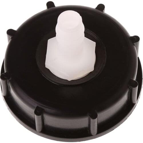 IBC Tote Tank Food Grade Drain Adapter 2.36" Coarse Thread To 12mm Hose Faucet Valve