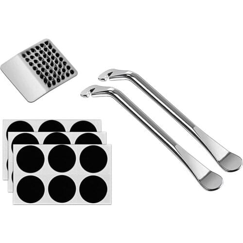 Bicycle Inner Tube Repair Kits (Tire Levers, Tyre Patches, Metal Rasp) Bike Cycling Device For Bike Bicycle Tire Changes