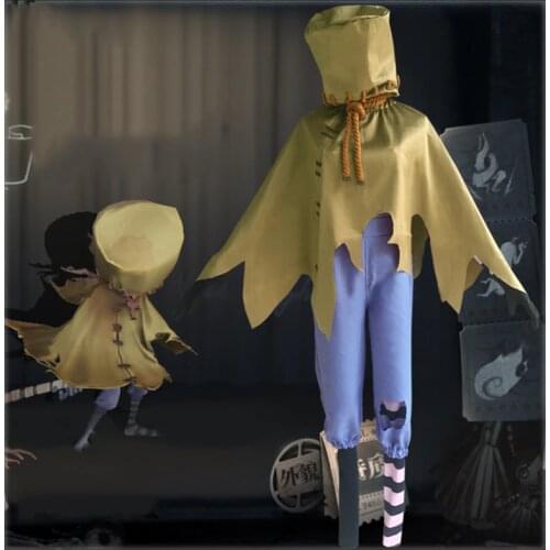 Game Identity V Cosplay Costumes Axe Boy Robbie White Cosplay Costume Original Skin Cosplay Clothes Men Halloween Party Costume