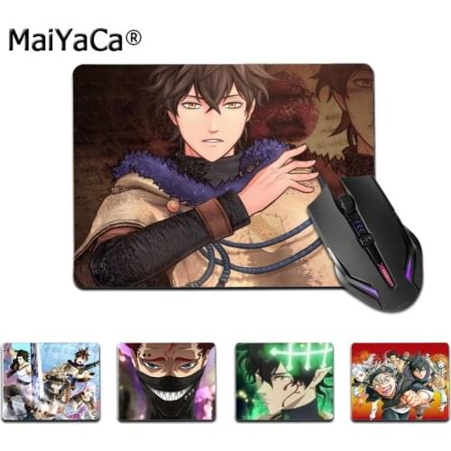 Maiyaca Top Quality anime Black Clover gamer play mats Mousepad Top Selling Wholesale Gaming Pad mouse