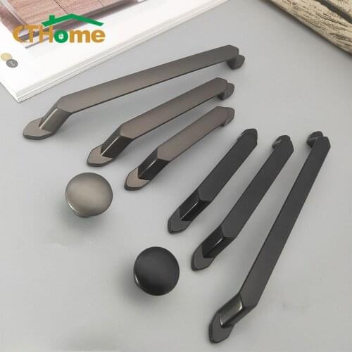 Furniture Knobs and Handles for Cabinets and Drawers European Style Metal Home Bedside Table Inner Indoor and Silver Single Hole