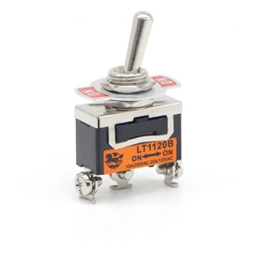 Button switch 3 pin 2 gear lt1120b screw pin button switch small appliance tester switch