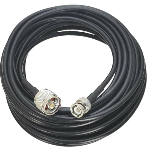 RG58 RF pigtail BNC male plug pin to N male Connector RF straight Cable jumper 6inch~50M
