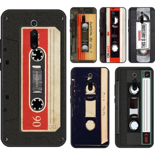 Retro Cassette Tape Vintage For POCO F3 F1 F2 M3 X3 Pro Phone Case For Xiaomi Mi 11 Ultra Mi Note 10 Lite 9T 10T Pro