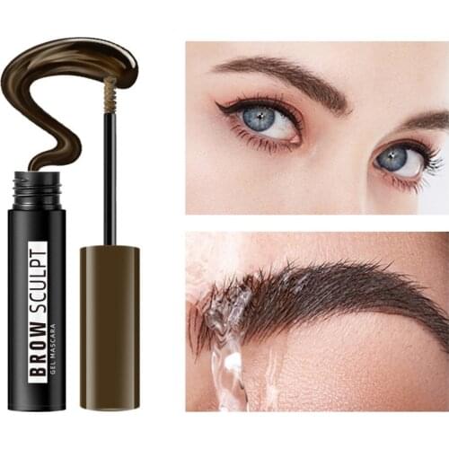 4 Color Waterproof Eyebrow Mascara Cream Eyebrow Hair Dye Natural Gel Eye Brow Shadow Makeup Comstics