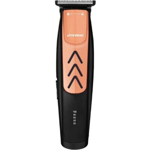 15W powerful hair trimmer USB rechargeable hair clipper haircut machine beard trimmer oil head clipper o.1mm white hair carving