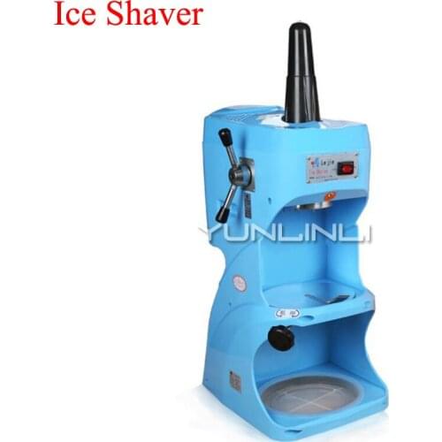 220V Ice Shaver Commercial Electric Ice Crusher Easy Operating Ice Breaker For Milk Tea Shop Coffee Shop Equipment LJIS-280