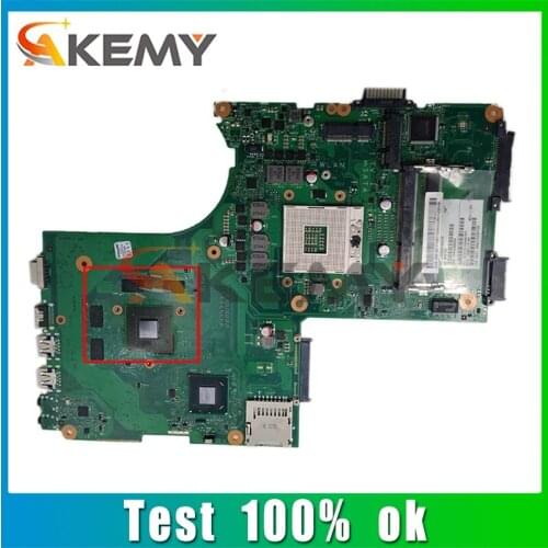 AKEMY V000288050 For Toshiba Satellite P870 P875 Notebook motherboard GL10FG 6050A2492401-MB-A02 N13P-GL-A1 SLJ8E DDR3 Mainboard