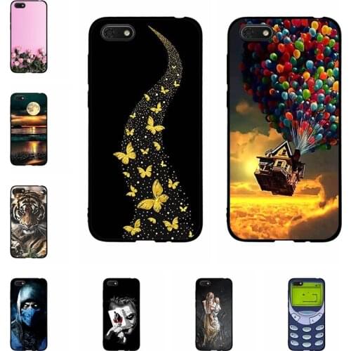 Case For Huawei Y5 2018 Y5 Prime 2018 Cover Coque Capa Soft Silicone TPU Back Shell Cover For Fundas Honor 7s Play 7 Phone Cases