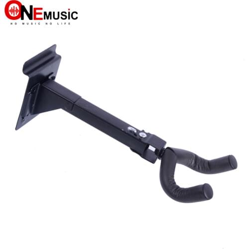 Guitar Long Arm Wall Hanger Hook Holder Stand Bass Guitar Ukelele Violin Neck Support Racks With Foam Cushion