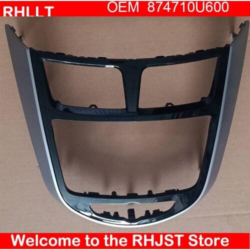 For Hyundai I-25 Accent Solaris Verna Audio Panel Dash Car Radio FasciaDVD Trim Mount Face Kit CD 84741