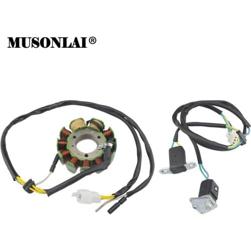 Motorcycle Magneto Stator Coil Generator Ignition Coils 31120-KC1-702 for Honda CB125T CB125TP 1982-1993 31120-KC1-004