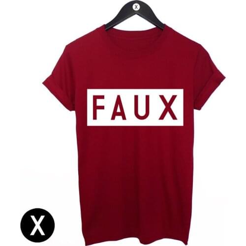 FAUX PRINT T SHIRT / MENS WOMENS TEE / YOUTH SWAG WASTED HIPSTER CROSS RELIGION TShirt Tee Shirt Unisex More Size and Color-A316