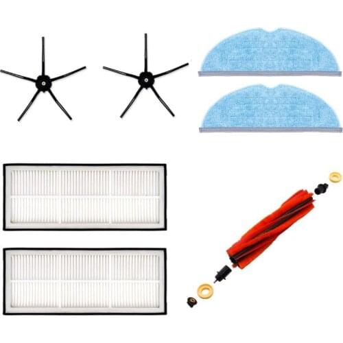 HEPA Filters Mops Cloths Side Brush For Roborock S7 Vacuum Cleaner Spare Parts Compatible Accessories