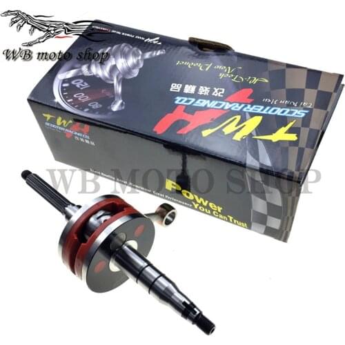 TWH crank High quality crankshaft For Yamaha JOG50 JOG90 3KJ 41.4mm+2.2 45mm+3.0 racing parts tuning crankshaft crank