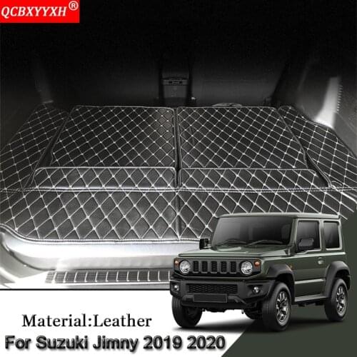 For Suzuki Jimny 2019-Present Car Boot Mat Rear Trunk Liner Cargo Floor Carpet Tray Protector Internal Accessories Mats