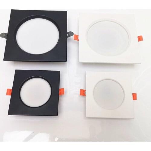 Square Led downlight light 5w 7w 9w 12w 15w 18w ceiling spot Light 220V LED ceiling recessed lights Indoor Lighting Ultra Bright
