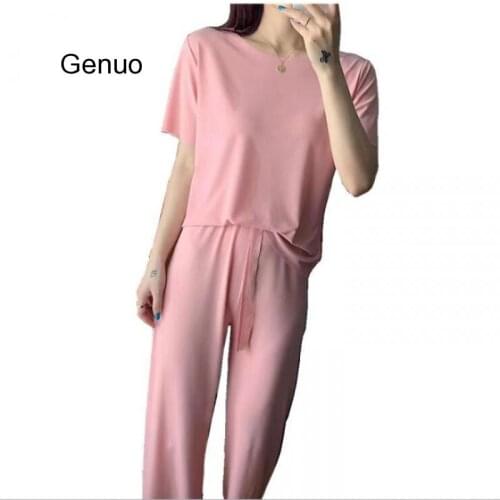 Solid Pijama Saten Mujer 2020 Womens Clothing For The Summer Shorts Women Silk Pajamas Teenage Girls Clothes Pyjamas Home Suit
