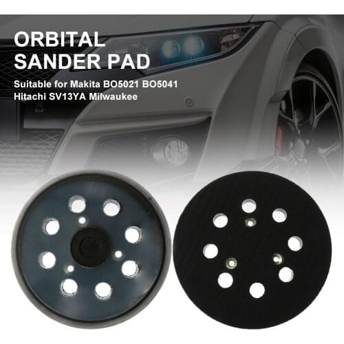 NEW 5 In 8-Hole Orbital Sander Base For Suit Makita BO5021 BO5041 Hitachi SV13YA Milwaukee For Grinder Eccentric Dropshipping