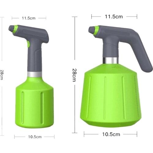 Handheld Electric Flower Watering Can 1L/2L Leak-proof Garden Flower Spray Bottle for House Bonsai Plants Succulents Household