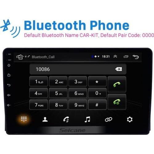 Seicane 2Din Android 9.1 Car GPS Radio Head Unit For Ford Focus 2005 2006 2007 2008 GPS Multimedia Player support DVR Carplay