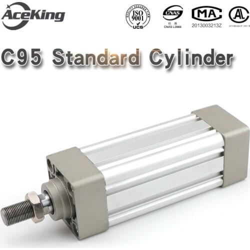Standard cylinder C95SD32/40/63/80/100/63-25 c / 50 c / 75 c / 100 c / 125 c / 300 d / 150/200 air compressor placed at the top